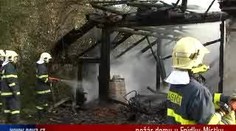 VIDEO: Majitel zapálil vlastní dům v exekuci