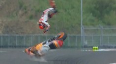 Šampion Márquez si dá opět pauzu. Po hrozivém pádu má dvojité vidění