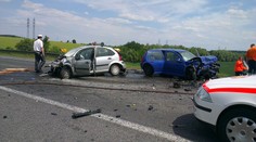 Srážku dvou aut nepřežila na Jindřichohradecku řidička