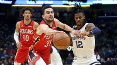 Pelicans ukončili sérii proher, Saty odehrál druhý nejlepší zápas sezony