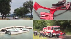 Tragický začátek letních prázdnin: Na silnicích se bouralo i umíralo