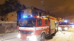 Bezdomovci si zapálili squat, jeden skončil v nemocnici