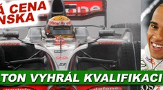 Hamilton vyhrál kvalifikaci na Velkou cenu Japonska