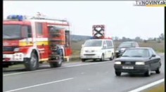 Jeden mrtvý při nehodě dodávky na Slovensku