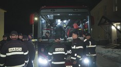 Na sever Francie míří další hasiči z Česka. Jedou vystřídat své kolegy