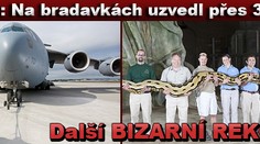 VIDEO: Na bradavkách uzvedl přes 30 kilo. Další BIZARNÍ REKORDY