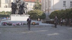 Reverential act at the Monument of the Legionnaires