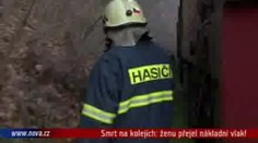 VIDEO: Smrt na kolejích: ženu přejel nákladní vlak!