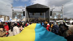 V Praze se konal koncert pro Ukrajinu. Vystoupily známé osobnosti i uprchlíci