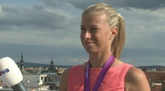 To by byl pořádný talisman, váží půl kila, říká o medaili z OH Hlaváčková