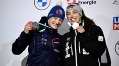 Skvělý úspěch českého skeletonu. Smíšený tým bere stříbro ve světovém poháru