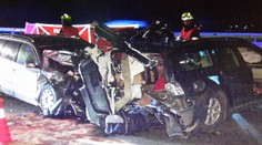 Mladík v audi nevybral zatáčku, při čelní srážce zemřel spolujezdec