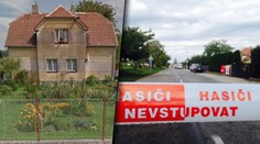 Poplach u Přelouče! Pyrotechnici v domě plném chemikálií