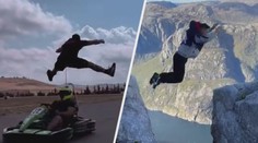 VIDEO: Zábava nebo hazard se životem? Parkourista předvádí nebezpečné triky