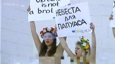 NAHÉ UKRAJINKY znovu protestují. Ukazují PRSA!