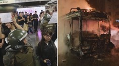Santiagem de Chile otřásají mohutné protesty proti vládě