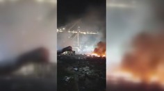 Dubají otřásla exploze způsobená požárem na kontejnerové lodi
