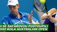 Australian Open: Berdych se Šafářovou postupují, Kvitová definitivně končí