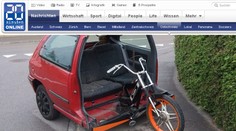 ŠIKOVNÉ RUČIČKY! Mladík si vyrobil AUTOMOTORKU! Zabavili mu ji policisté!