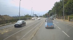 VIDEO: Zdrogovaný a v kradeném autě ujížděl policii. Honička skončila nehodou