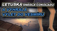 Letuška snědla čokoládu a vyhrála výlet do vesmíru