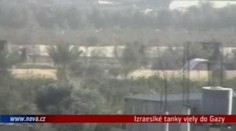 VIDEO: Izraelské tanky vjely do Gazy