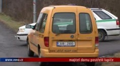 VIDEO: Majitel domu postřelil lupiče
