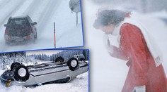ON-LINE: Orkán bičuje Česko! Od rána napadlo 25 cm sněhu