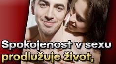 Spokojenost v sexu prodlužuje život, zjistili vědci
