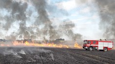 Česko v plamenech. Hasiči bojovali s ohněm v několika krajích
