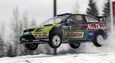 Australskou rally vyhrál potřetí v řadě Fin Hirvonen a šlape na paty Loebovi