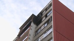 Ve vybydleném paneláku v Litvínově hořely dva byty