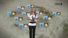 POČASÍ: Polojasno a občasný déšť
