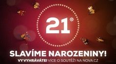 Slavíme 21. narozeniny! Vyhrávejte s námi DÁRKY za desetitisíce!