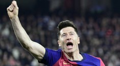 Kanonýr Lewandowski opět pálil a Barca slaví vítězství. Králův Espanyol padl
