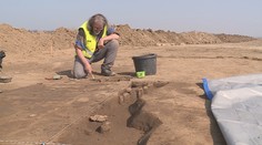 Při stavbě dálnice narazili dělníci na několik archeologických nálezů