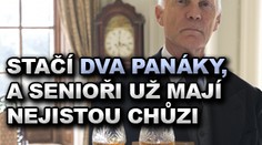 Stačí dva panáky, a senioři už mají nejistou chůzi