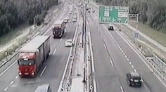 Auto prorazilo svodidla, způsobilo nehodu i v protisměru! VIDEO