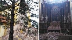 Zlé znamení? Ve vesnici na Záhorí spadla kostelní věž!