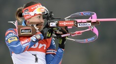 Biatlonistky mají další medaili! Větrný závod jim přinesl stříbro