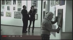 Pomatená seniorka: Otevřela si lahváče o drahý obraz. DRSNÉ VIDEO