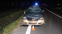 Auto srazilo u Rožnova cyklistu. Muž na místě zemřel