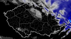 Meteorologové nemají dobré zprávy. Mapa Česka se celá zbarvila do černa