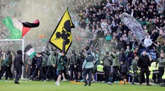 Čvančara rozhodl derby a rozpoutal chaos: Rvačky fanoušků, krev na jeho dresu