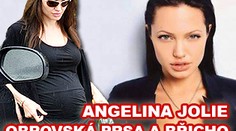 Angelina Jolie: obrovská prsa a břicho