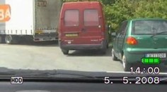 Zběsilá honička na policejním videu