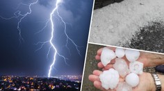 V Česku udeřily bouřky, vítr dosáhl síly vichřice. Hrozí i krupobití!