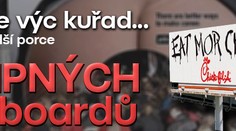 Jeste výc kuřad... aneb další porce vtipných billboardů