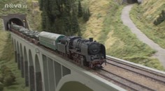 Nádherný model železnice