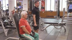 Fitness lekce s Jiřím Krampolem a Zuzanou Bubílkovou
